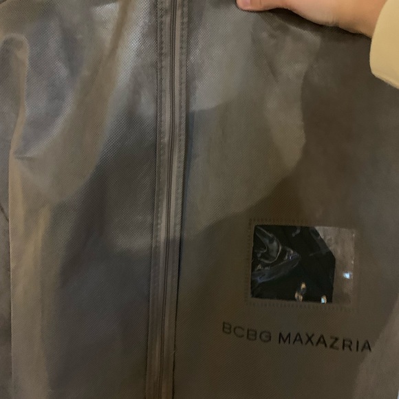 BCBG MaxAzria Celestine Dark Green Floor Length Dress - Picture 9 of 9